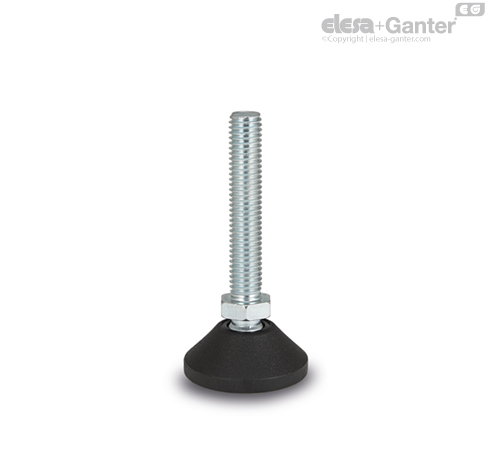 LSX.A Levelling elements Without no-slip disk | Elesa+Ganter